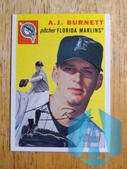2003 Topps Heritage #412 A.J. Burnett SP